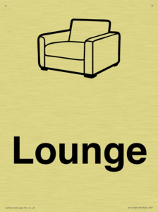 Dementia lounge sign